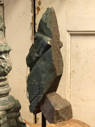 SanDahlia beelden Houten India paard op standaard