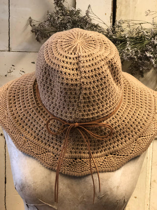 SanDahlia Mützen& So Zomer hoed bruin