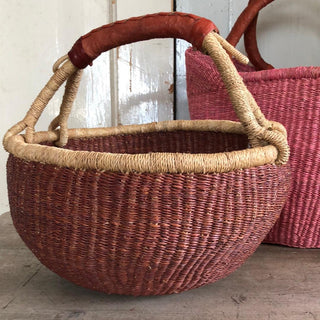 SanDahlia Taschen Korb bruin