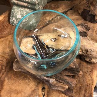 SanDahlia vazen potten & mandjes Vaas op hout klein