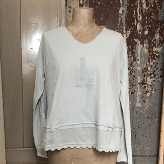 SanDahlia Shirts & Tops Ewa i Walla Blouse 44764 SS21 Jersey Soft Jade