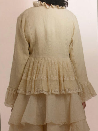 SanDahlia Jacken Ewa i Walla Jas Linen 66352 SS21 Sand