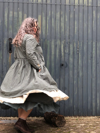 SanDahlia Blusen & Tunika Ewa i Walla Blouse / Tuniek Lova Cotton 44886 AW22 Pine Green