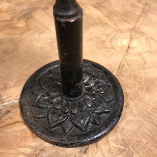 SanDahlia kaarsenstandaard Kaarsenstandaard zwart Bloem India