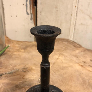 SanDahlia kaarsenstandaard Kaarsenstandaard zwart Bloem India