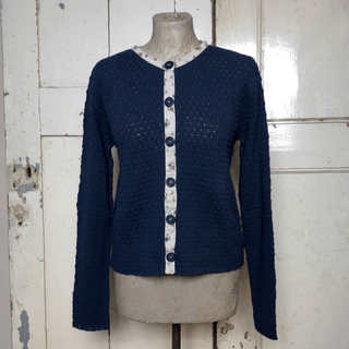 SanDahlia Shirts & Tops Ewa i Walla Vest Knitted Cotton 44785 SS21 Blue