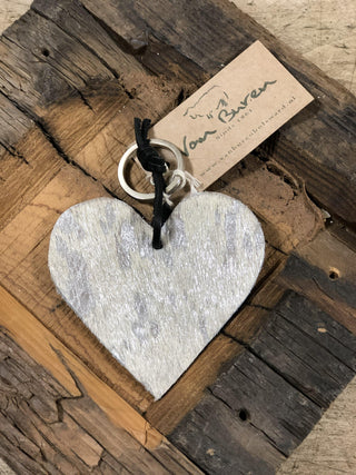 SanDahlia Taschen Sleutelhanger hartje vacht