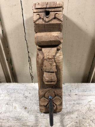 SanDahlia haken prachtige vintage houten haak