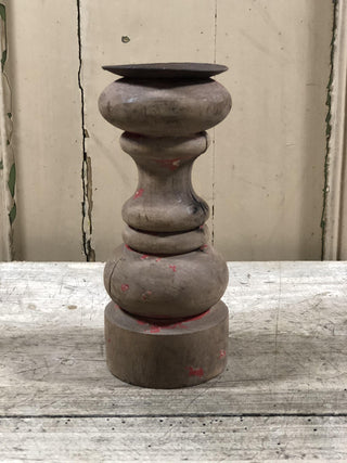 SanDahlia kaarsenstandaard Kaarsenstandaard bol vintage hout