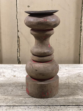 SanDahlia kaarsenstandaard Kaarsenstandaard bol vintage hout