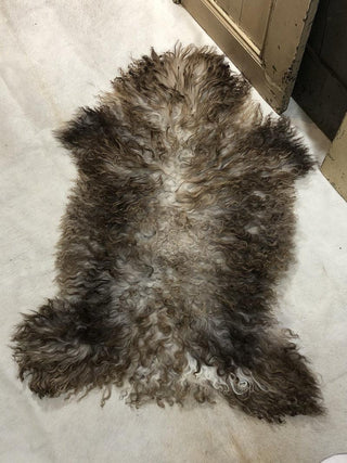 SanDahlia Felle Schapenvacht krul bruin