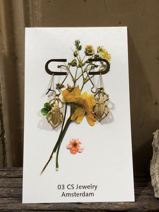 SanDahlia Schmuck Oorring Happy Beetle