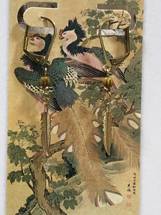 SanDahlia Schmuck Oorring Dragonfly Gold