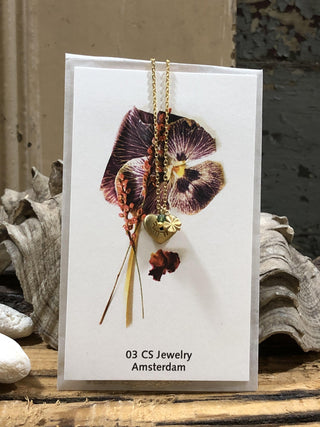 SanDahlia Schmuck Ketting Lucky Eye Heart Necklace