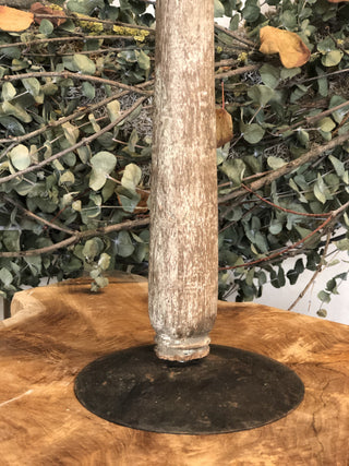 SanDahlia kandelaar Kandelaar pilaar hout