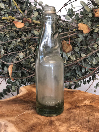 SanDahlia interieur binnen Vintage bierfles wit