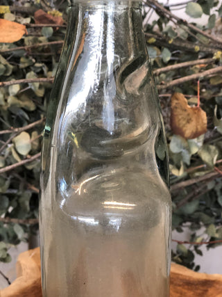 SanDahlia interieur binnen Vintage bierfles wit