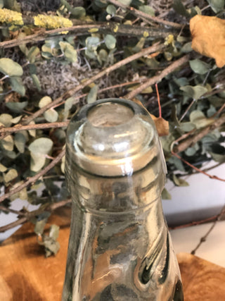 SanDahlia interieur binnen Vintage bierfles wit