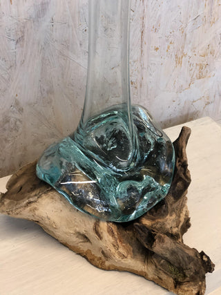 SanDahlia vazen potten & mandjes Vaas op hout