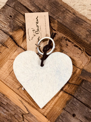 SanDahlia Taschen Sleutelhanger hartje vacht