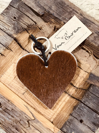 SanDahlia Taschen Sleutelhanger hartje vacht