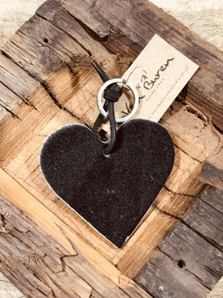 SanDahlia Taschen Sleutelhanger hartje vacht