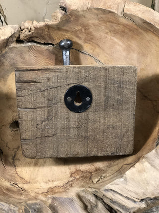 SanDahlia haken haak van oud vintage hout