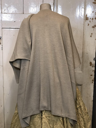SanDahlia Poncho One Size Poncho Alpaka Beige
