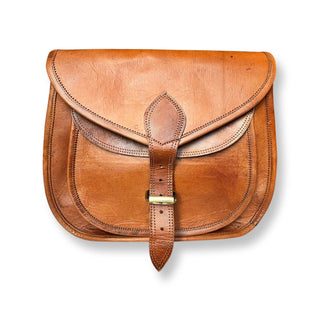 Louisa lee Leren schoudertas van 33 cm Leren schoudertas van 33 cm