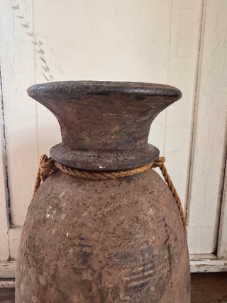 SanDahlia vaas Nepalese vaas hout M natuur Nepalese vaas hout M natuur