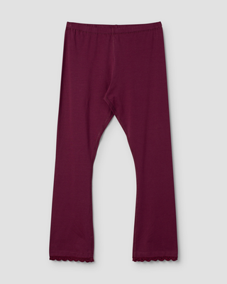SanDahlia broek Ewa i Walla legging jersey Ellen 11427 AW25 dark plum Ewa i Walla legging jersey Ellen 11427 AW25 dark plum