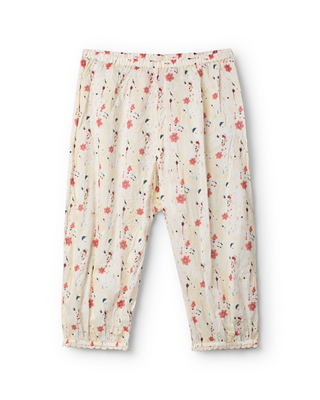 SanDahlia broek Ewa i Walla voile prints Rosita 11443 SS26 flower Ewa i Walla voile prints Rosita 11443 SS26 flower