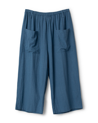 SanDahlia broek Ewa i Walla broek checked linen Henny 11444 SS26 blue Ewa i Walla broek checked linen Henny 11444 SS26 blue