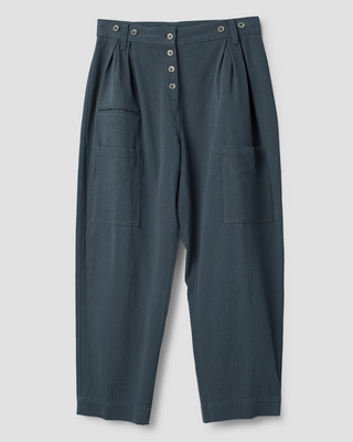 Ewa i Walla trouser twill Abby 11448 AW26  dark slate