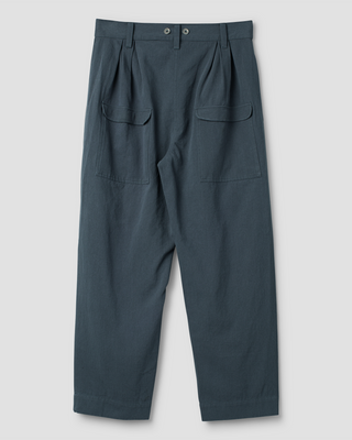 Ewa i Walla trouser twill Abby 11448 AW26  dark slate