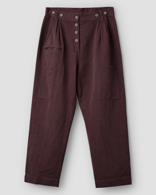 Ewa i Walla trouser twill Abby 11448 AW26  raisin