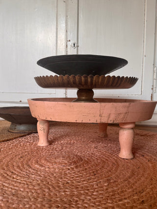 SanDahlia dienblad Tafeltje / dienblad op poten La palma peach Tafeltje / dienblad op poten La palma peach