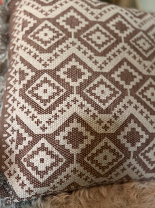 SanDahlia Kussens Kussen blockprint Kussen blockprint