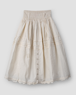 SanDahlia Rok Ewa i Walla rok cotton Jane 22281 AW25 bone Ewa i Walla rok cotton Jane 22281 AW25 bone