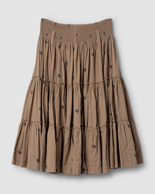 SanDahlia Rok Ewa i Walla rok checked Margot 22286 AW25 dark plum Ewa i Walla rok checked Margot 22286 AW25 dark plum
