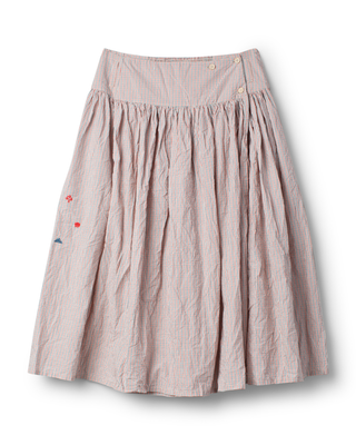 SanDahlia rok Ewa i Walla rok checked cotton Jannika 22322 SS26 original Ewa i Walla rok checked cotton Jannika 22322 SS26 original