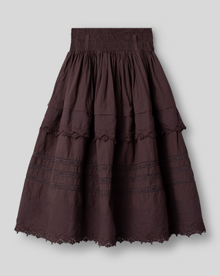 Ewa i Walla rok cotton Fanny 22334 AW26 raisin