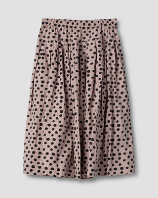 Ewa i Walla rok dot cotton Runa 22343 AW26 grey mauve