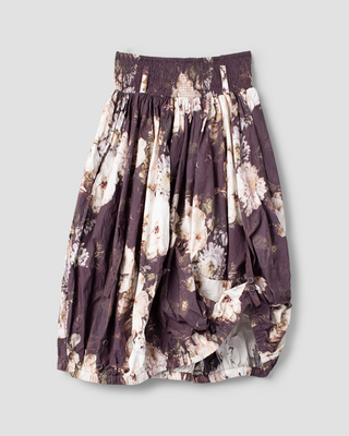 SanDahlia Rok Ewa i Walla rok flower print cotton Siv 22344 AW26 original Ewa i Walla rok flower print cotton Siv 22344 AW26 original