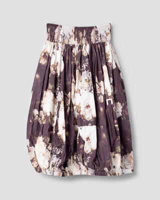SanDahlia Rok Ewa i Walla rok flower print cotton Siv 22344 AW26 original Ewa i Walla rok flower print cotton Siv 22344 AW26 original