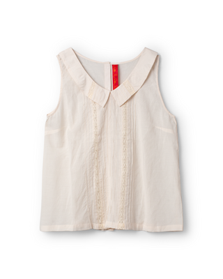 SanDahlia blouse Ewa i Walla blouse sushi voile Calida 33404 SS26 oat Ewa i Walla blouse sushi voile Calida 33404 SS26 oat