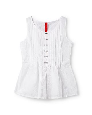 SanDahlia blouse Ewa i Walla blouse cotton Janni 33407 SS26 white Ewa i Walla blouse cotton Janni 33407 SS26 white