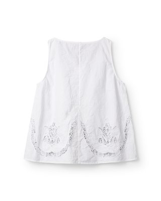 SanDahlia blouse Ewa i Walla blouse top cotton lace  33409 SS26 white Ewa i Walla blouse top cotton lace  33409 SS26 white