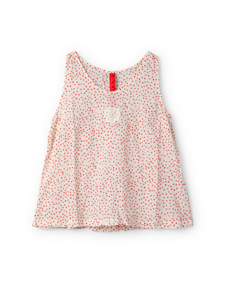 SanDahlia blouse Ewa i Walla top voile prints 33410 SS26 dot Ewa i Walla top voile prints 33410 SS26 dot