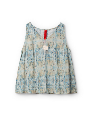 SanDahlia blouse Ewa i Walla top voile prints 33410 SS26 checked Ewa i Walla top voile prints 33410 SS26 checked